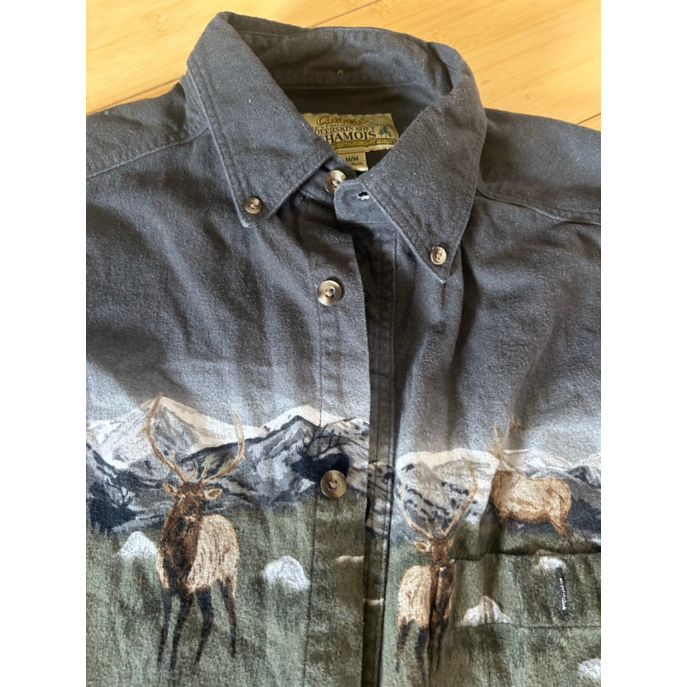 Cabelas Elk dress shirt size medium - Picture 2 of 4
